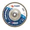 Weiler 7" Tiger DiscFlap Disc, Conical (TY29), 40Z, 5/8"-11 UNC 50543 - alternate 1